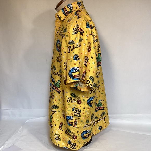 Pittsburgh Pirates Hawaiian Shirt mens size XL - Picture 8 of 11